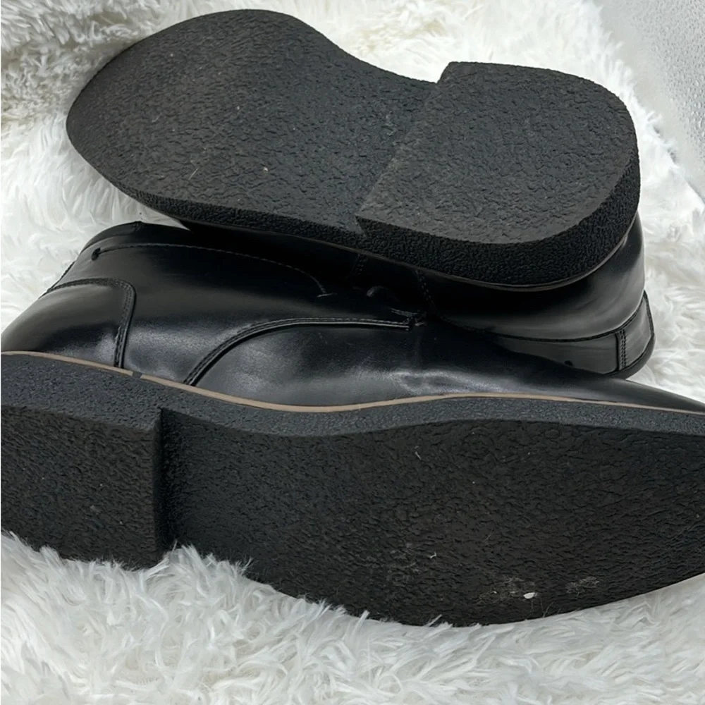 Deer Stags‎ Black Leather Dress Shoes